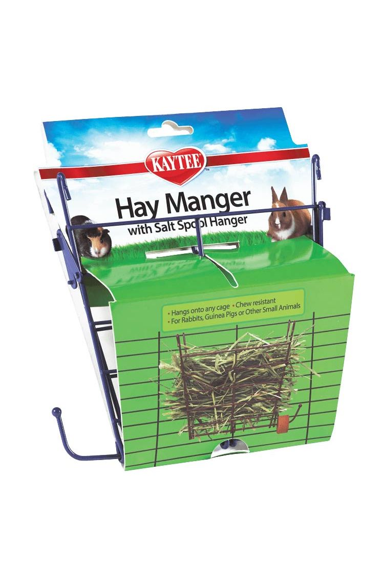 Kaytee Hay Manger Feeder with Salt Hanger