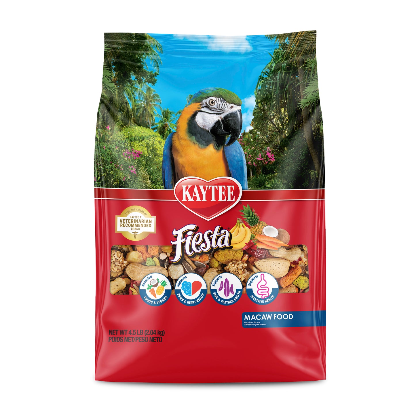 Kaytee Fiesta Macaw Food - 4.5 Lb.