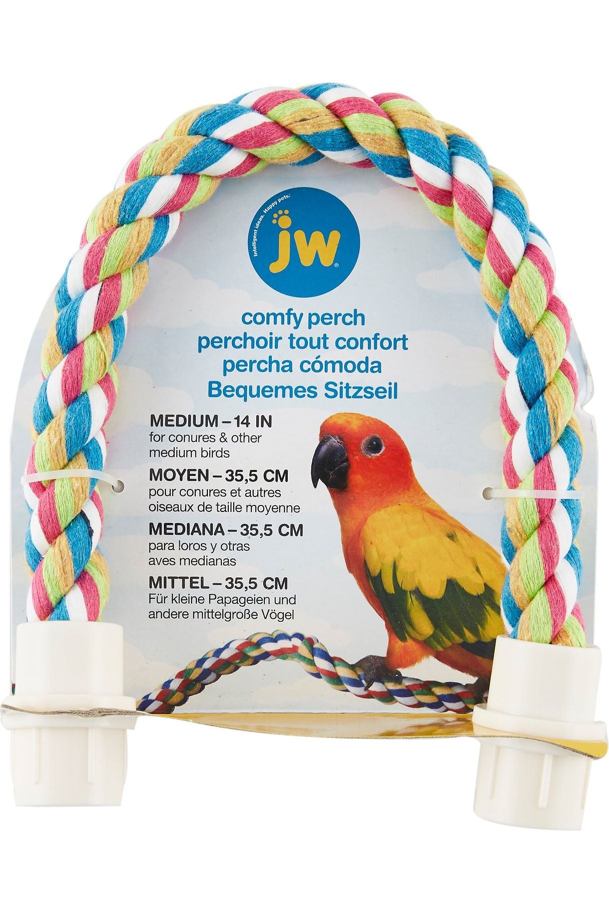 JW Comfy Perch - Flexible Cable Perch For Birds - Rope Perch