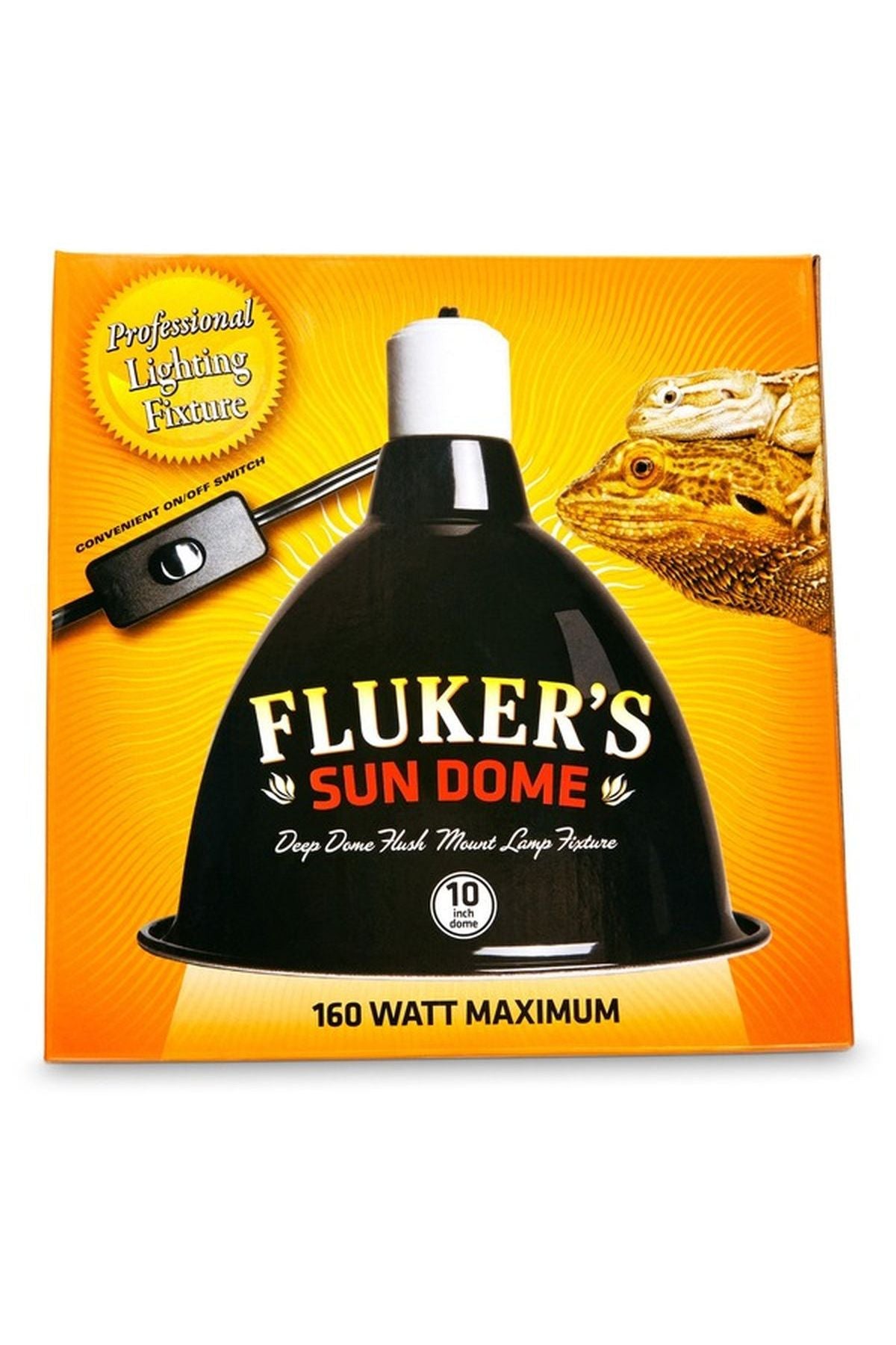 Fluker's Deep Dome Lamp
