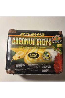 Zoo Med Eco Earth Compressed Coconut Chips - 1500 g