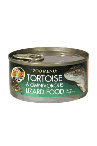 ZOO MED - Zoo Menu -Tortoise & Omnivorous Lizard Food 6oz