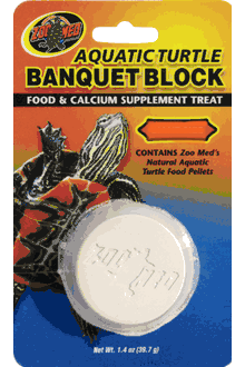 ZOO MED- Aquatic Turtle Banquet Block