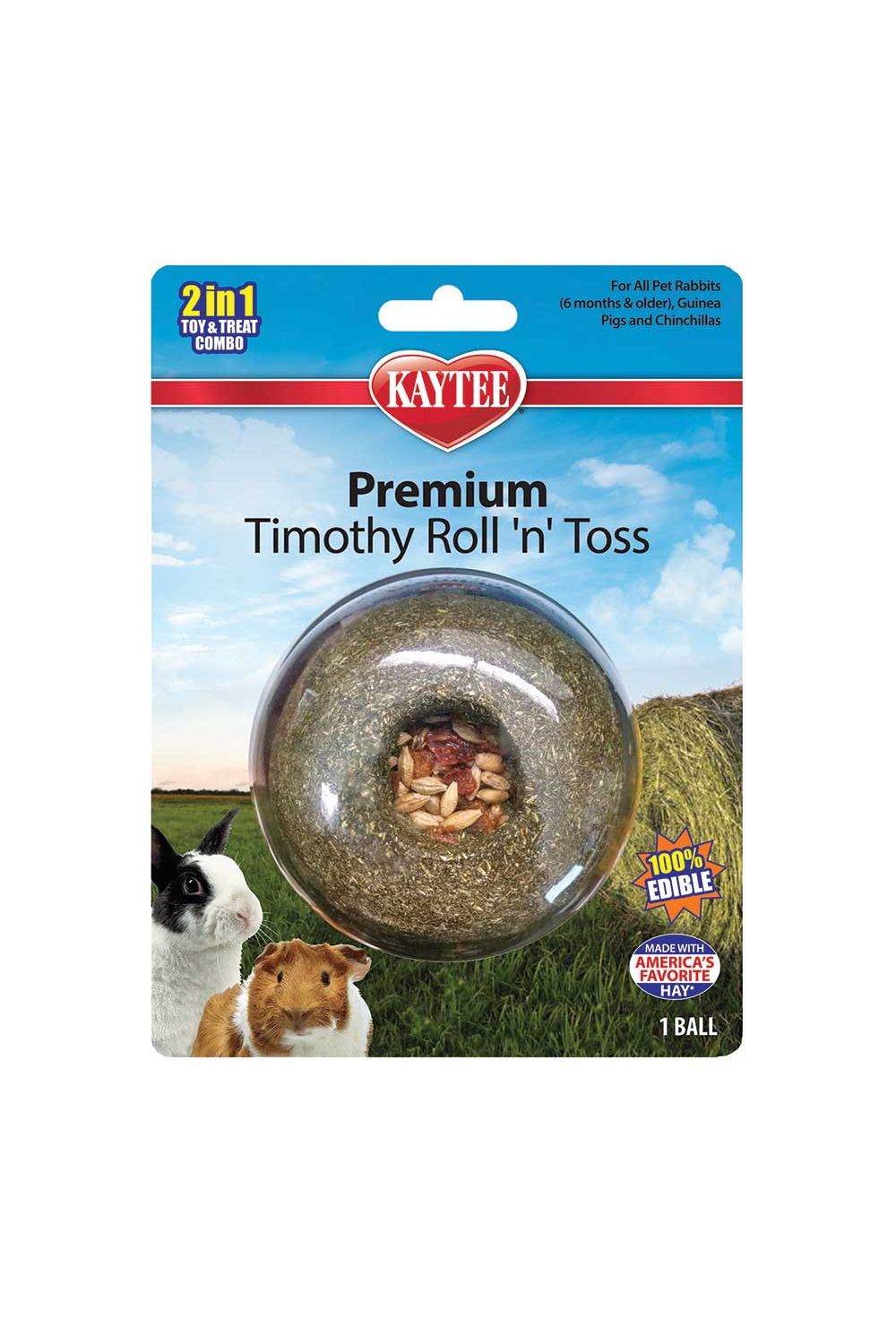 Kaytee Timothy Roll 'N' Toss Treat