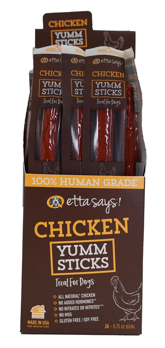 Etta Says Yumm Sticks Dog Chew - Chicken