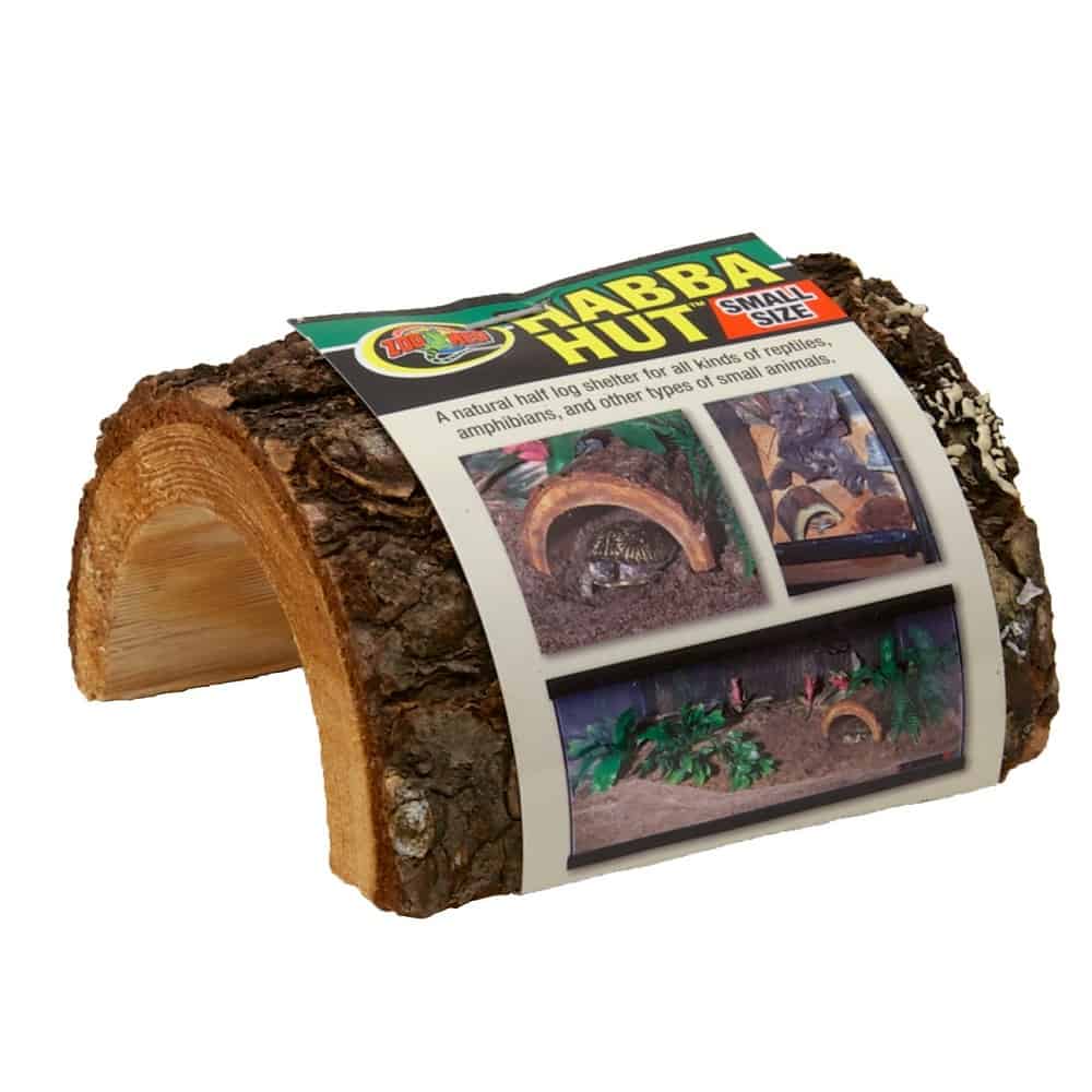 Zoo Med Habba Hut Natural Wood Hideout