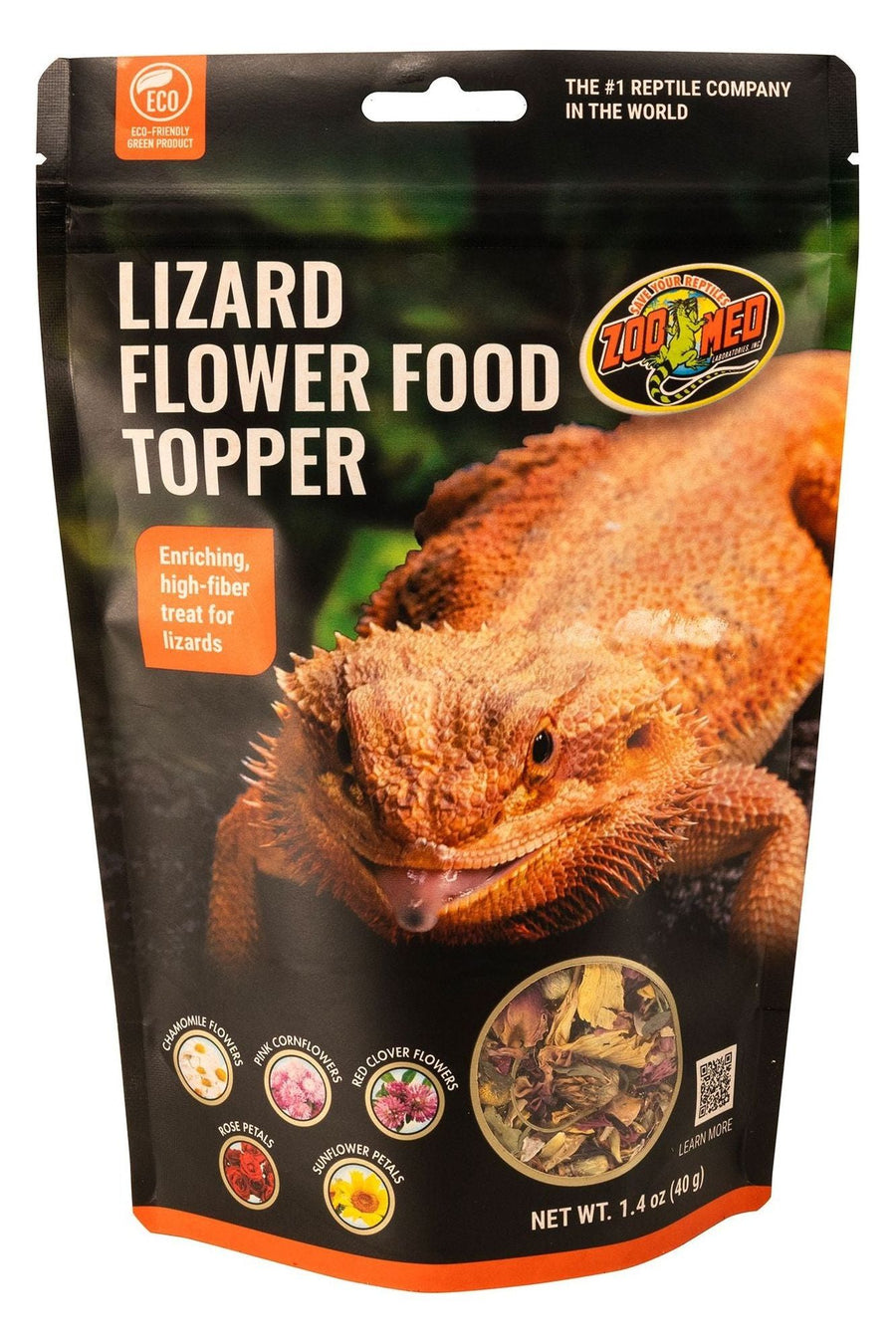 Zoo Med Lizard Flower Food Topper - 1.4 oz