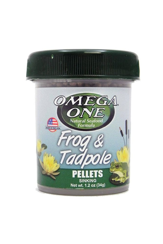 Omega One Frog & Tadpole Pellet - 1.2 Oz.
