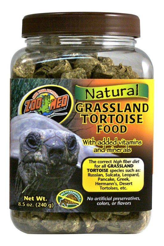 Zoo Med Natural Grassland Tortoise Food - 8.5 Oz.