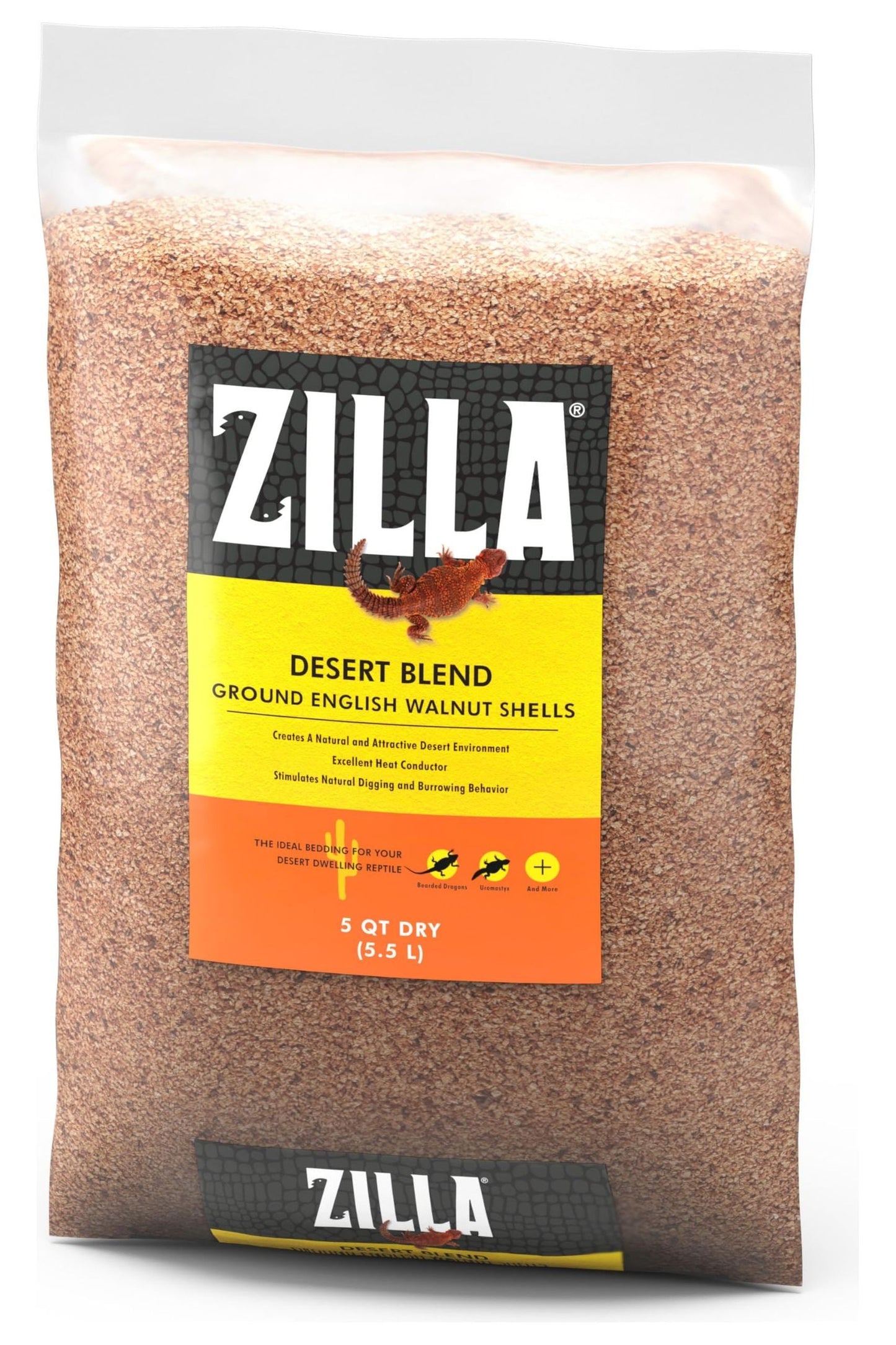 Zilla Desert Blend English Walnut Shells - 5 Qt.