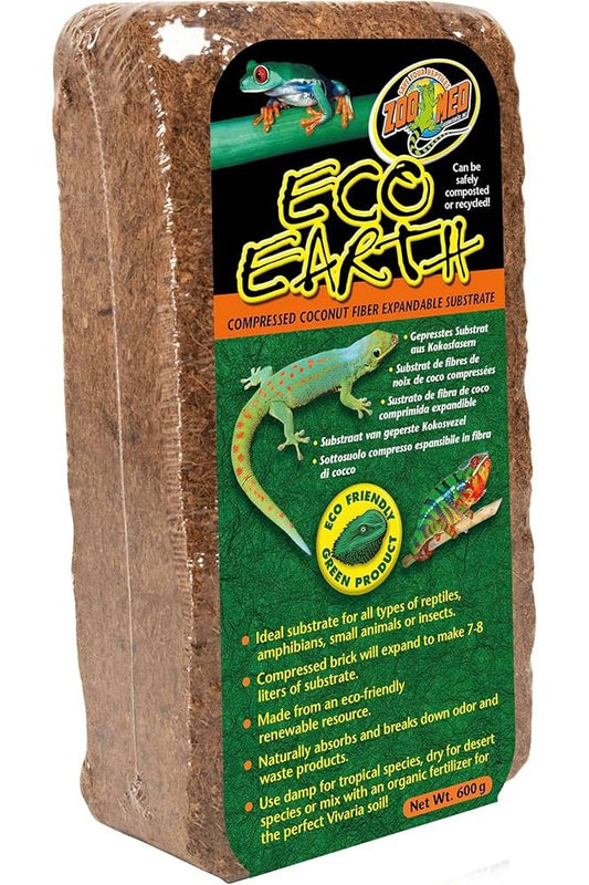 Zoo Med Eco Earth Compressed Coconut Fiber Substrate