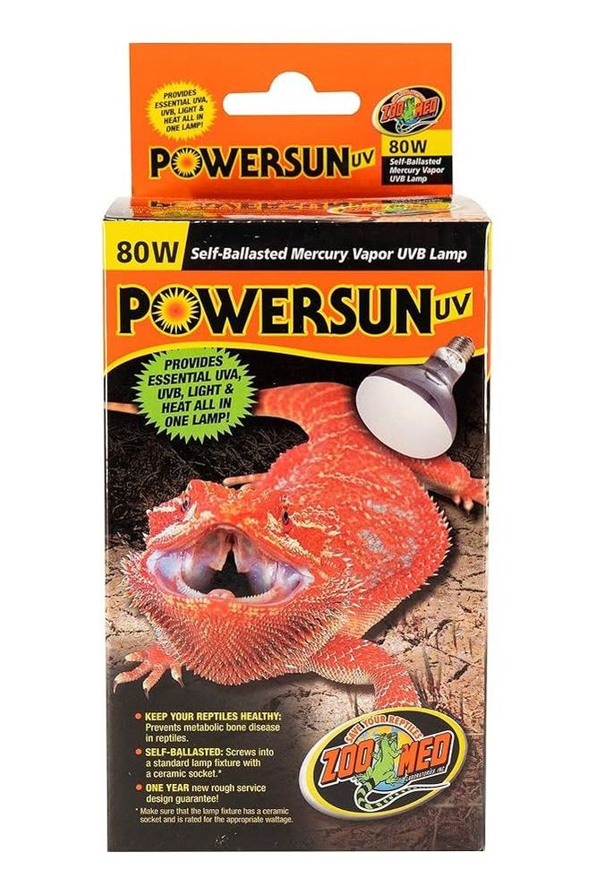 Zoo Med Powersun UV Self-Ballasted Mercury Vapor Lamp