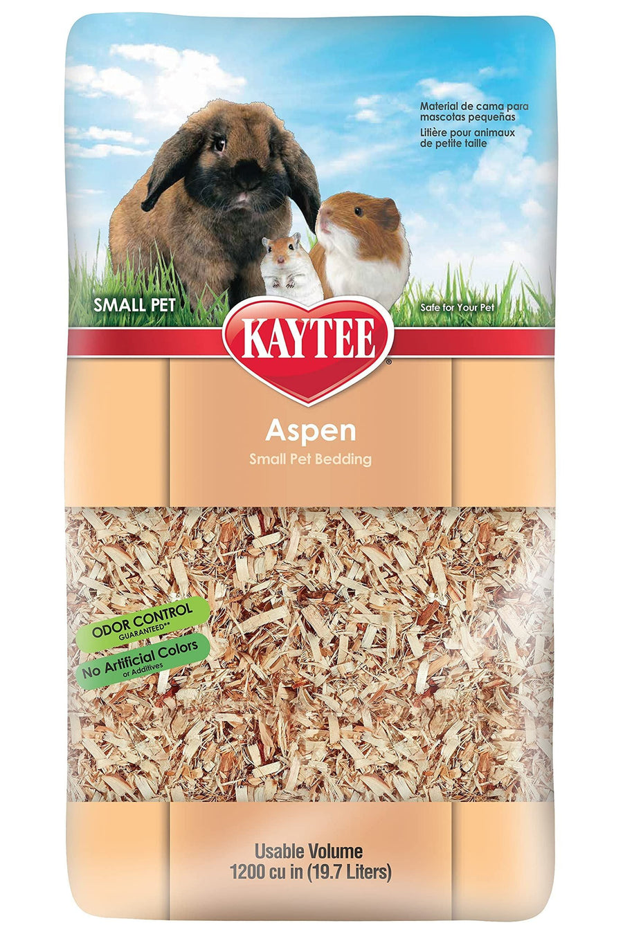 Kaytee Aspen Small Animal Bedding - 20L