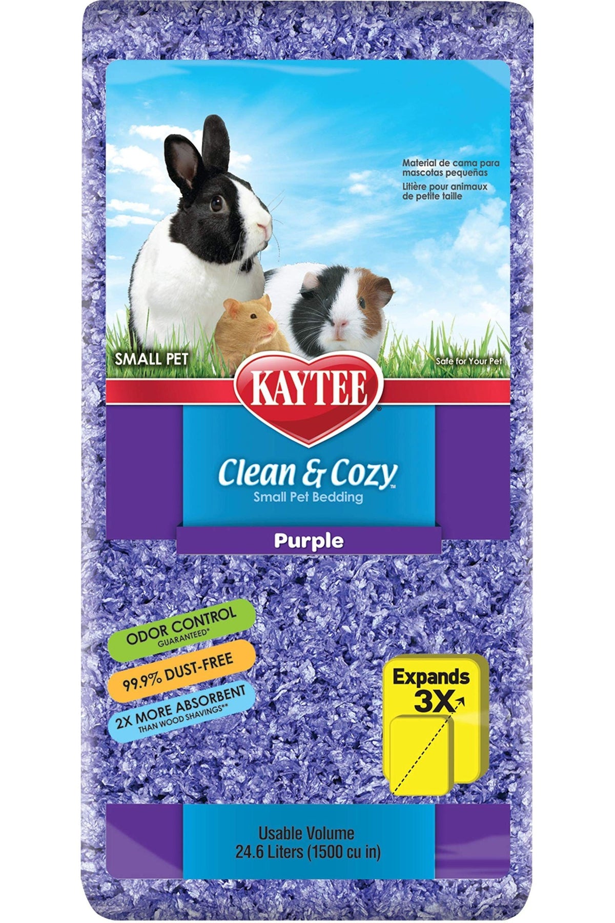 Kaytee Clean & Cozy Paper Small Animal Bedding - 24.6 L