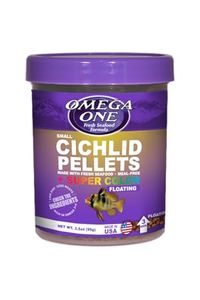 Omega One Cichlid Pellet +Super Color