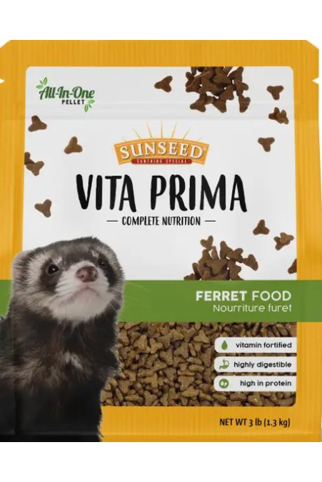 SUNSEED - Vita Prima Ferret Food - 3LB