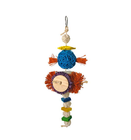 A&E Happy Beaks Blast Off Hanging Bird Toy