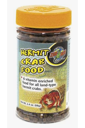 ZOO MED - Hermit Crab Food 2.4 oz