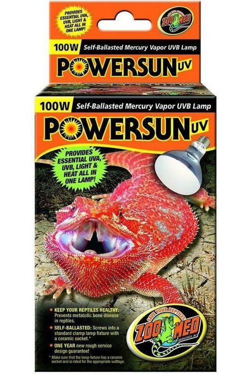 Zoo Med Powersun UV Self-Ballasted Mercury Vapor Lamp