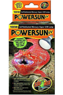 Zoo Med Powersun UV Self-Ballasted Mercury Vapor Lamp