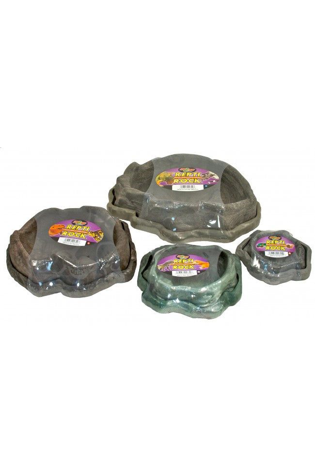 Zoo Med Repti Rock Food & Water Dish Combo