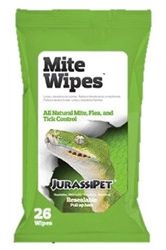 Jurassipet Mite Wipes - 26 Ct.