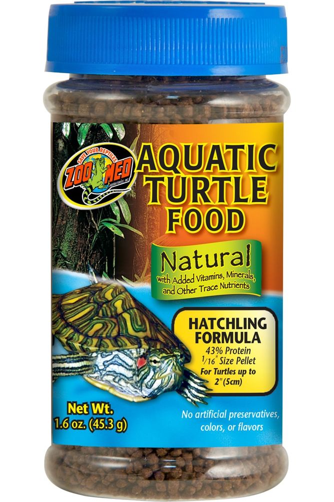 Zoo Med Natural Aquatic Turtle Food - Hatchling Formula
