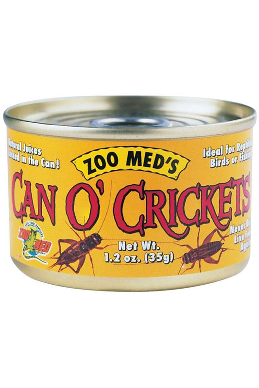 Zoo Med Can O' Crickets - 1.2 oz.