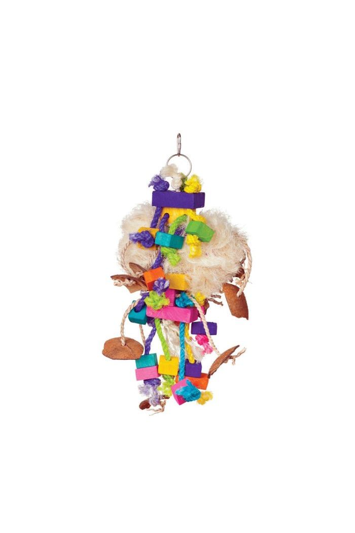Prevue Pet Bodacious Bites Wizard Bird Toy - 8.75x7.5x19.5