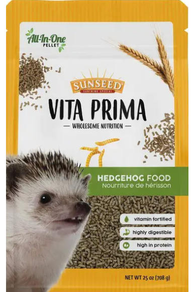 SUNSEED -Vita Prima-Hedgehog Food - 25oz